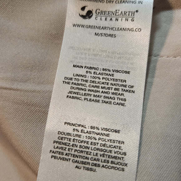 SELF-PORTRAIT | Long Sleeve Wrap Mini Dress | Taupe | US 4 - Picture 9 of 9